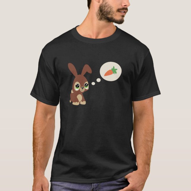 Camiseta coelho páscoa (Frente)