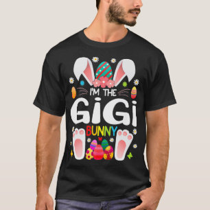 Camiseta Coelho Páscoa engraçado Eu sou o coelhinho gigante