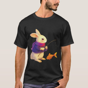 Camiseta Coelho Pescador Aconchegante