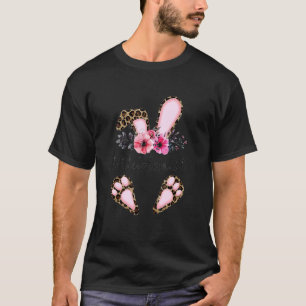 Camiseta Coelho Phlebotomista Leopard Imprime Rabbit Cuja c
