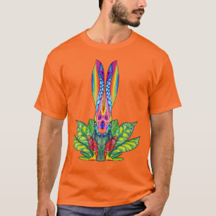 Camiseta Coelho psicadélico