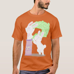 Camiseta Coelho radioativo