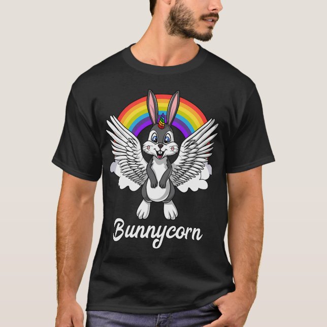 Camiseta Coelho Unicórnio (Frente)
