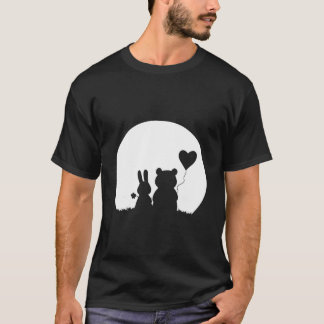 Camiseta Coelho Urso Amor Do Dia Do Coelho