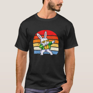 Camiseta Coelho Vintage Dabbing Hip Hop Bunny Dia 20