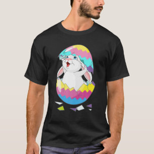 Camiseta Coelhos Coelhinhos Da Páscoa Tachos De Ovos Engra