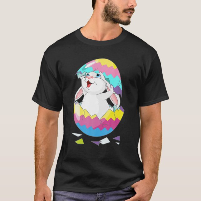 Camiseta Coelhos Coelhinhos Da Páscoa Tachos De Ovos Engraç (Frente)