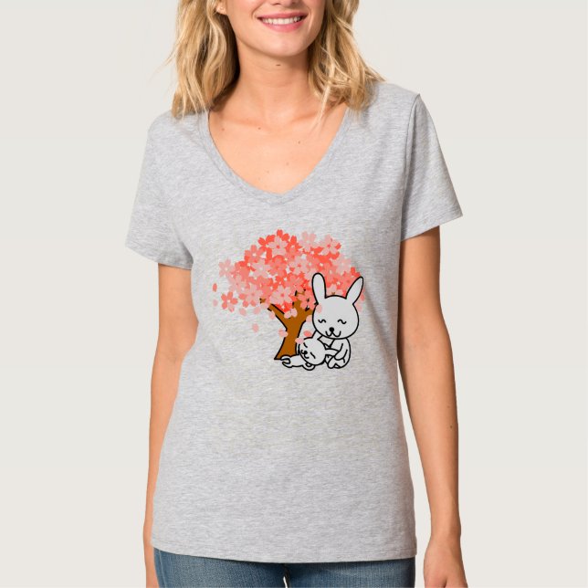 Camiseta Coelhos cúbicos (Frente)