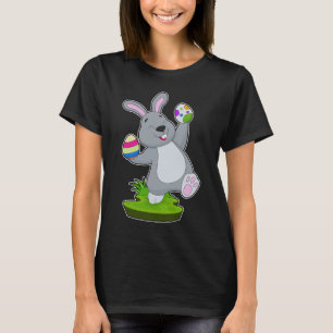 Camiseta Coelhos de Páscoa ovos de Páscoa