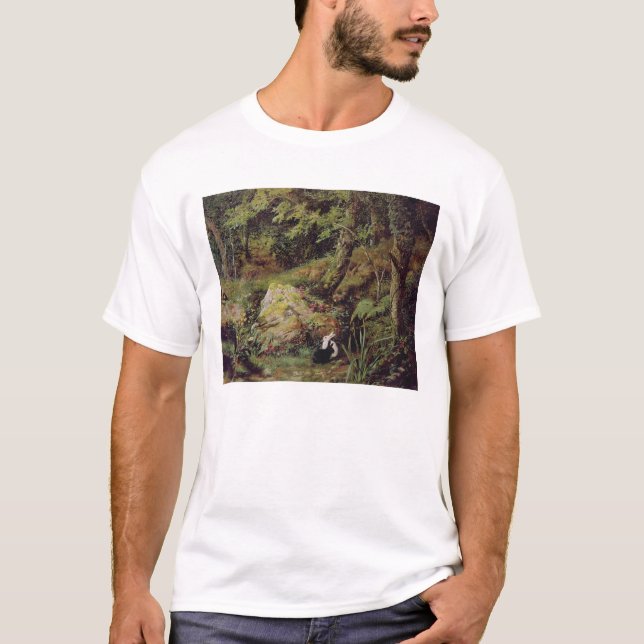 Camiseta Coelhos dispersos (Frente)