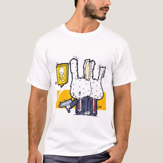Camiseta Coelhos do assassino (Frente)
