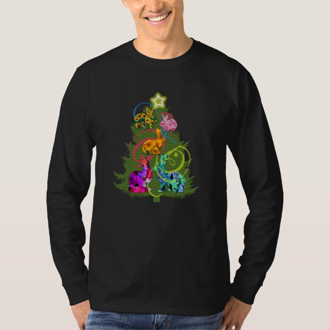 Camiseta Coelhos do Natal (Frente)