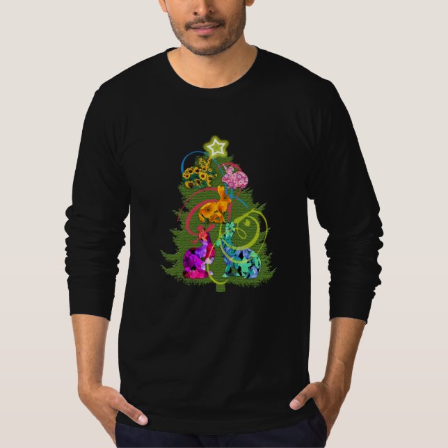Camiseta Coelhos do Natal (Frente)