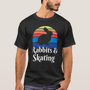 Camiseta Coelhos E Patinadora