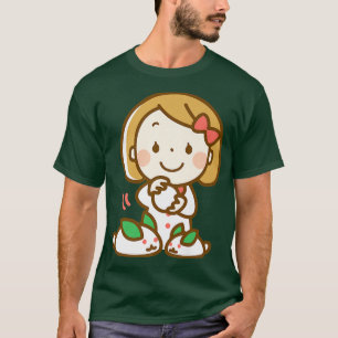 Camiseta Coelhos Felizes para Garotas e Neve