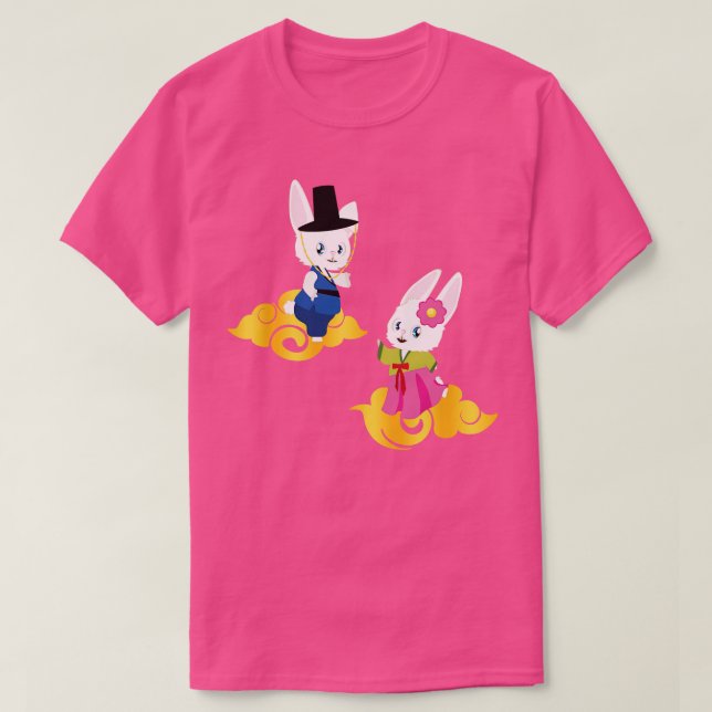 Camiseta Coelhos no manual (Frente do Design)