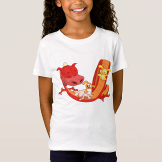 Camiseta Coelhos que deslizam no dragão
