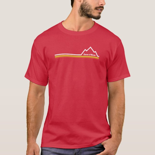 Camiseta Coeur dAlene Idaho 1 (Frente)