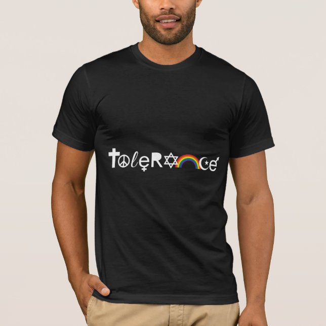 CAMISETA COEXISTA COM TOLERÂNCIA (Frente)