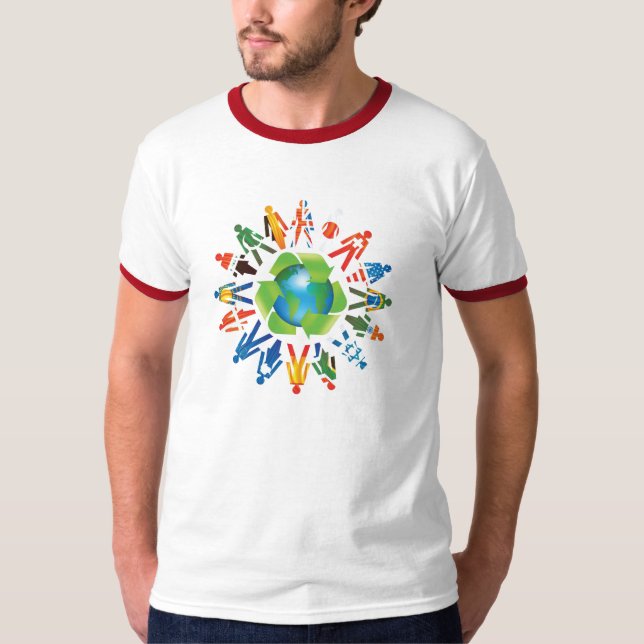 Camiseta "Coexiste" o t-shirt (Frente)