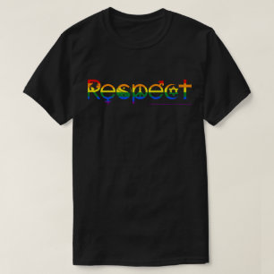 Camiseta Coexistir com Respeito Orgulho Gay