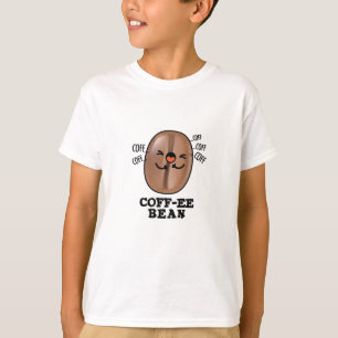 Camiseta Coff-ee Funny Coughing Café Bean Pun