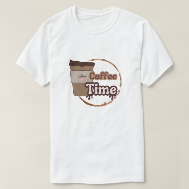 Camiseta coffee (Frente do Design)