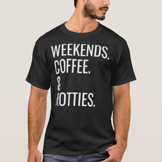 Camiseta Coffee &amp Coffee Coote Rottweiler (Frente)
