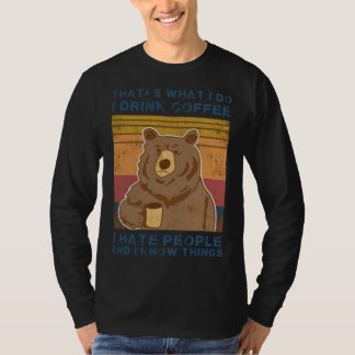 Camiseta Coffee bear