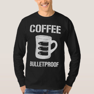 Camiseta Coffee Bulletproof Keto Butter Oil Bullets