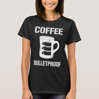 Camiseta Coffee Bulletproof Keto Butter Oil Bullets