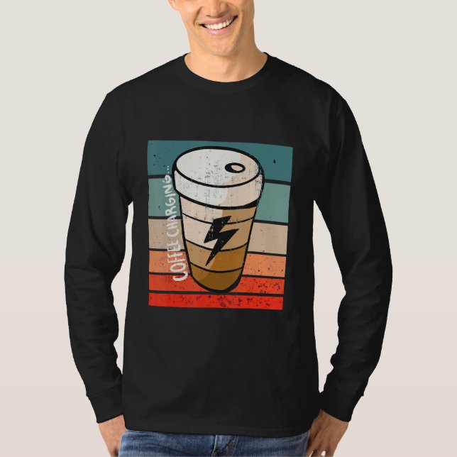Camiseta Coffee Charging (Frente)