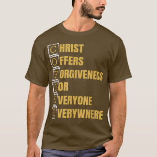 Camiseta Coffee Christian Caffeine Lover Faithful Followers