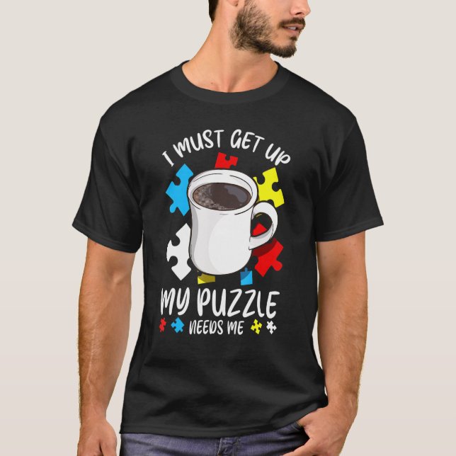 Camiseta Coffee Drinker Coffee Quote Cafeinado de Quebra-ca (Frente)