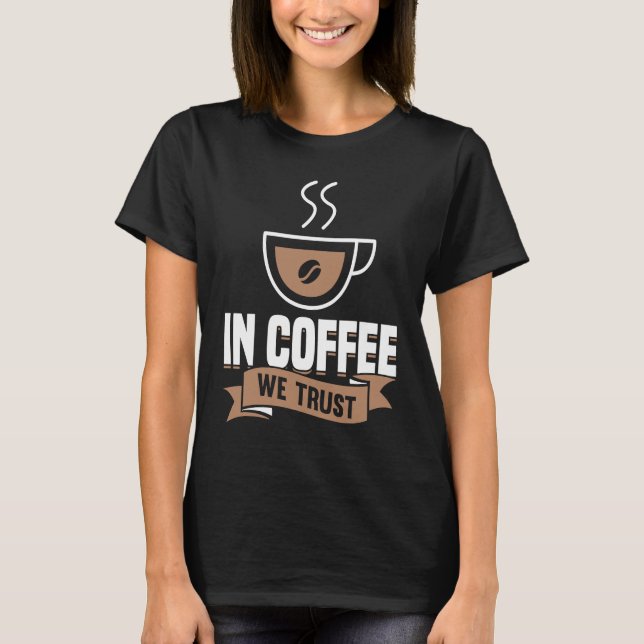 Camiseta Coffee  Espresso Barista Cappuccino Latte (Frente)
