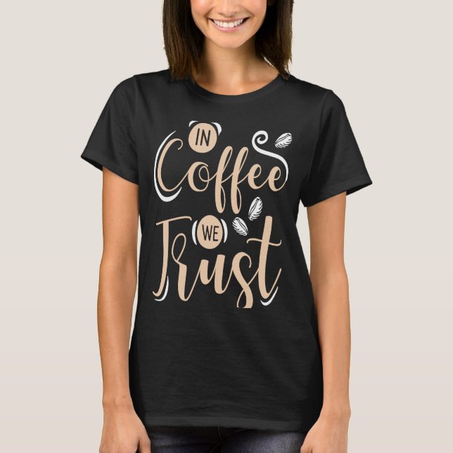 Camiseta Coffee  Espresso Barista Cappuccino Latte  1 (Frente)