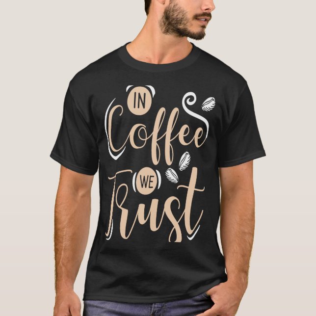 Camiseta Coffee  Espresso Barista Cappuccino Latte  1 (Frente)