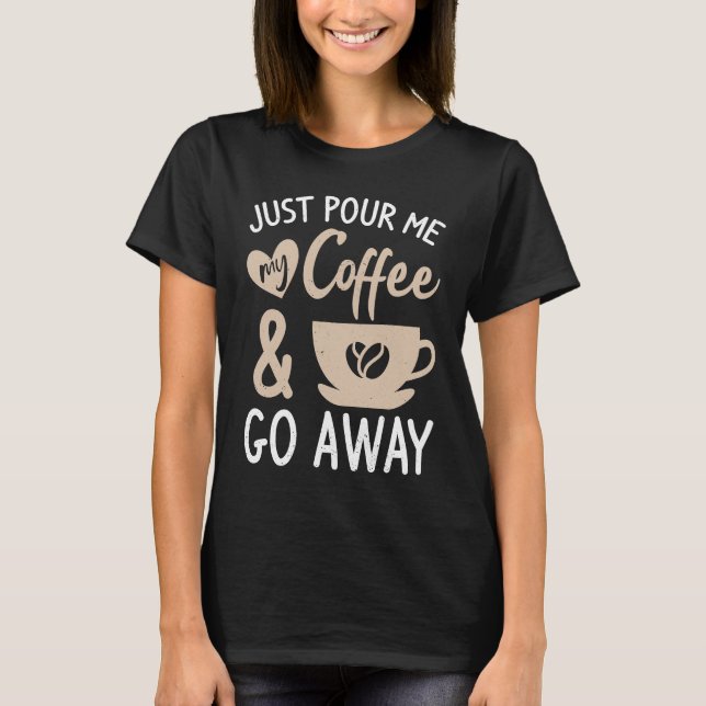 Camiseta Coffee  Espresso Barista Cappuccino Latte  3 (Frente)