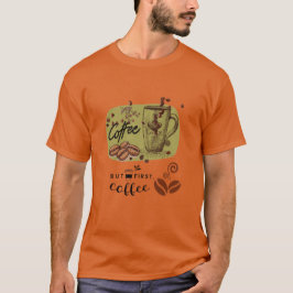 Camiseta Coffee Illustration