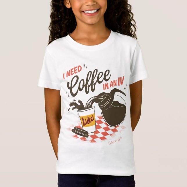 Camiseta Coffee IV Cote de Gilmore Girls Luke (Frente)
