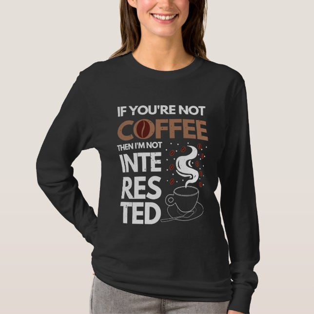 Camiseta Coffee Lover Coffee (Frente)
