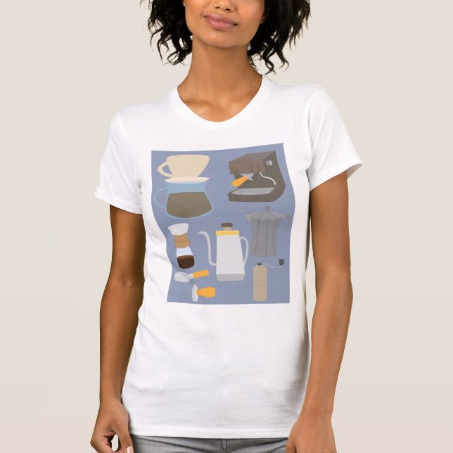 Camiseta Coffee Maker Tools (Frente)