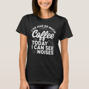 Camiseta Coffee Mug Para Bebendo De Café Barista