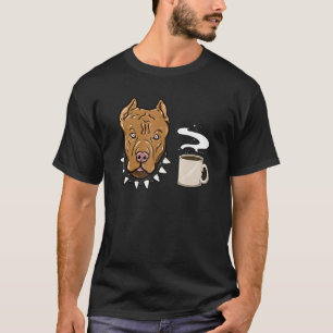 Camiseta Coffee Pitbull