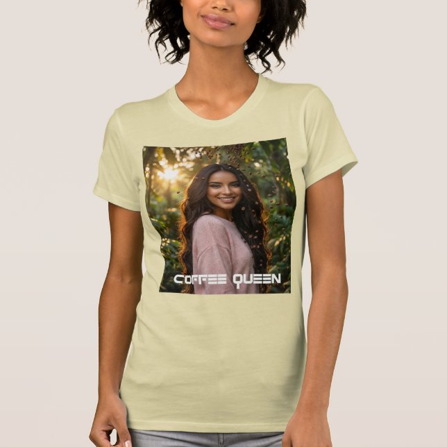 CAMISETA COFFEE QUEEN (Frente)