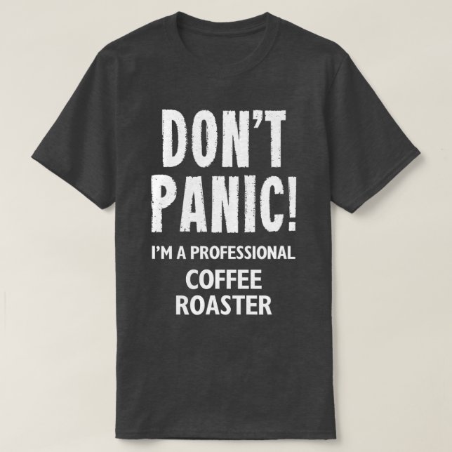 Camiseta Coffee Roaster (Frente do Design)