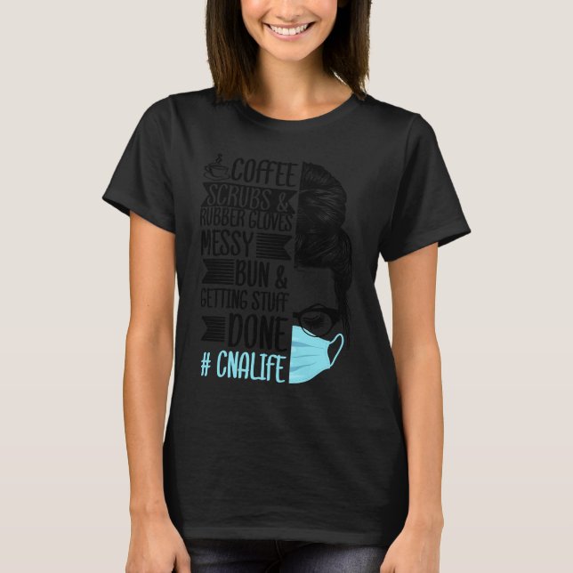 Camiseta Coffee Scrubs and Rubber Gloves drinker Barista Es (Frente)