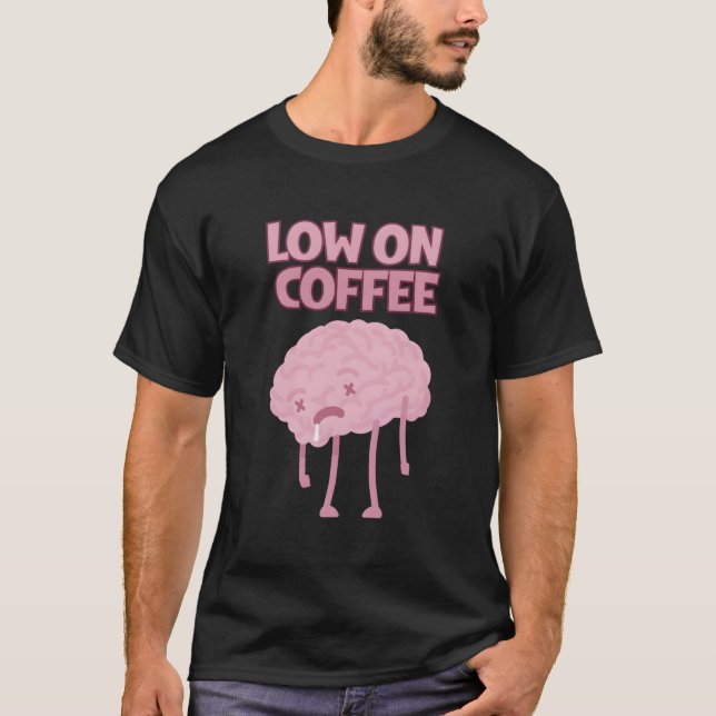Camiseta Coffee Social Battery Introduvert Crain (Frente)