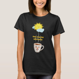 Camiseta Coffee Time – Cute Smiling Cup