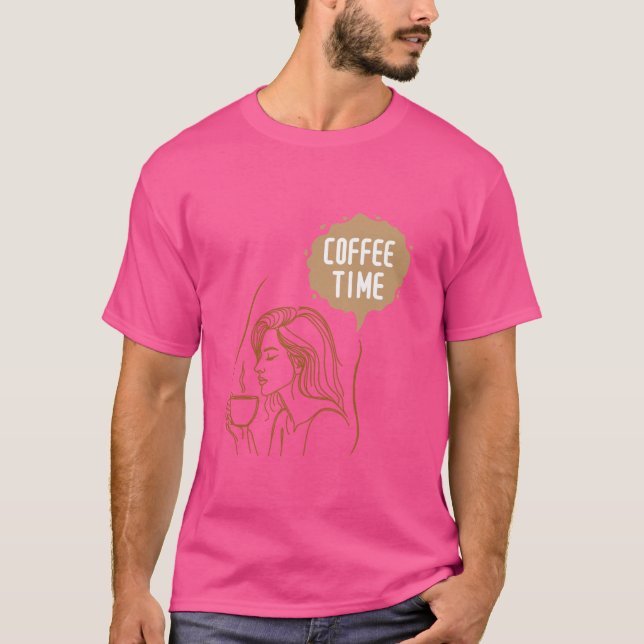 Camiseta Coffee Time T-Shirt (Frente)